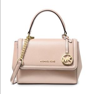 Jet Set Extra-Small Crossgrain Leather Crossbody Bag NWT